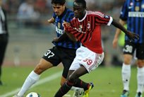 Кингсли Боатенг в матче против примаверы Интера, AFP