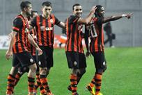Шахтер праздновал победу, Football.ua