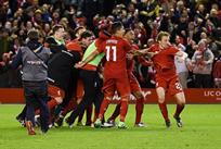 Ливерпуль празднует победу, Getty Images