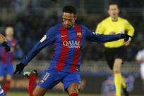 СУДЬБУ ВСТРЕЧИ РЕШИЛ ГОЛ НЕЙМАРА, FCBARCELONA.COM
