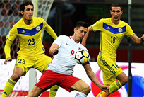 РОБЕРТ ЛЕВАНДОВСКИ ЗАБИЛ ОДИН ИЗ ГОЛОВ, TWITTER.COM/FIFAWORLDCUP