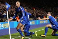 РАДОСТЬ ИГРОКОВ ЛЕСТЕРА, GETTY IMAGES