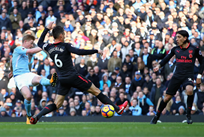 Кевин Де Брюйне забил один из лучших голов 11-го тура АПЛ, Getty Images