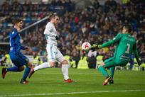 Гарет Бэйл в матче с Фуэнлабрадой, Getty Images