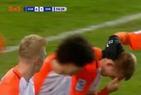 Шахтер празднует гол, фото: Скриншот