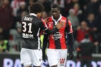 Балотелли (справа), Фото: twitter.com/ogcnice