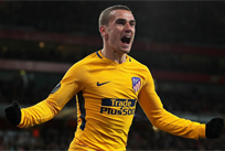 Антуан Гризманн сравнял счет, twitter.com/EuropaLeague