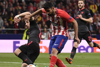 Диего Коста забил единственный гол в матче, twitter.com/EuropaLeague