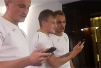 Василий Кравец, Олег Данченко и Евгений Макаренко