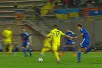 Потрясающий гол Шведа в матче молодежек Украины и Андорры