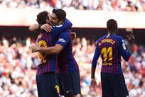 Месси и Суарес, getty images