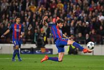 Серхи Роберто забил решающий гол на 95-й минуте встречи, Getty Images