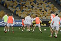 Тренировка сборной Украины