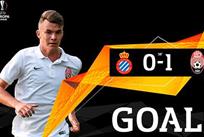 Ассист Кабаева пяткой и эффектный гол Кочергина открыл счет в матче с Эспаньолом