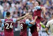 Вест Хэм празднует гол Ярмоленко, getty images