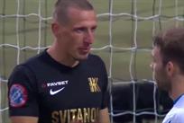 Арбитр матча Колос — Динамо удалил Максименко за сейв носом