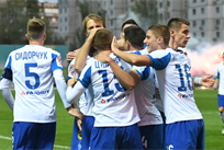 Динамо празднует победу, фото: ФК Динамо