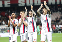 ПСЖ празднует победу, фото: Paris Saint-Germain