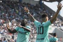 Ромелу Лукаку и Лаутаро Мартинес, фото ФК Интер