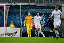 Никита Шевченко после взятого пенальти против Колоса, фото ФК Заря