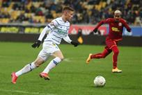 Виктор Цыганков - автор забитого пенальти, ФК Динамо