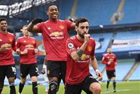 Радость игроков МЮ, getty images