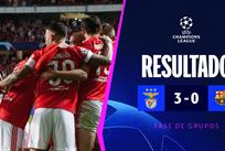 Бенфика — Барселона 3:0 Видео голов и обзор матча