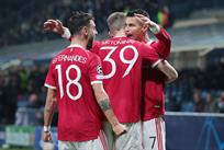 Радость игроков Манчестер Юнайтед, getty images