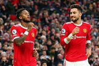 Радость игроков Манчестер Юнайтед, getty images