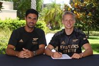 Мікель Артета та Олександр Зінченко, arsenal.com