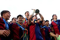 Гравці Барселони U-19, getty images