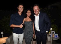 Кріштіану Роналду, Джорджина та Пірс Морган, getty images