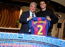 Жоан Лапорта й Жоау Канселу, fcbarcelona.cat