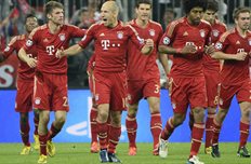 Мюнхен празднует успех, фото uefa.com