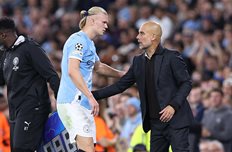 Ерлінг Голанд та Хосеп Гвардіола, Getty Images