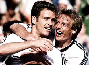 Оливер Бирхофф и Юрген Клинсманн