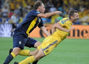 Шевченко шведы не удержали © Илья Хохлов, Football.ua