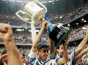 Депортиво выигрывает Копа дель Рей 94/95