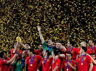 Сборная Испании - чемпион мира 2010 года, Getty Images