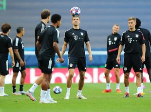Бавария готовится к матчу с Лионов, Getty Images