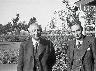 Арпад Вейс (праворуч)