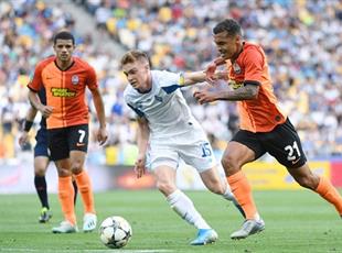 Динамо - Шахтер, фото Динамо