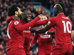 Салах, Кейта и Мане, getty images