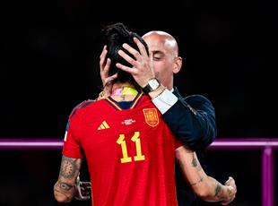 Дженні Ермосо та Луїс Рубіалес, Getty Images