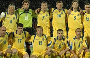 Нынешняя сборная Украины, фото Ильи Хохлова, Football.ua