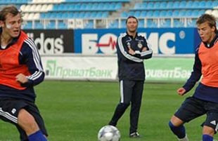 Роман Зозуля и Андрей Ярмоленко, фото Ильи Хохлова, специально для Football.ua