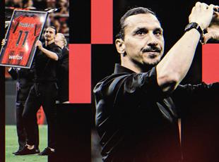 Златан Ібрагімович, фото The Athletic