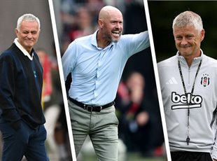 Моурінью, тен Гаг та Сульшер, фото колаж getty images|football.ua