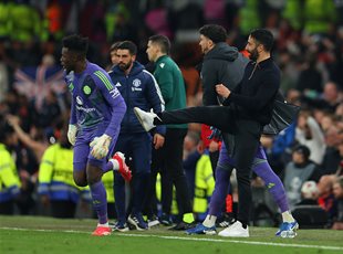 Андре Онана та Рубен Аморім, getty images