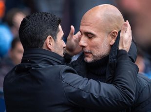 Мікель Артета та Хосеп Гвардіола, getty images